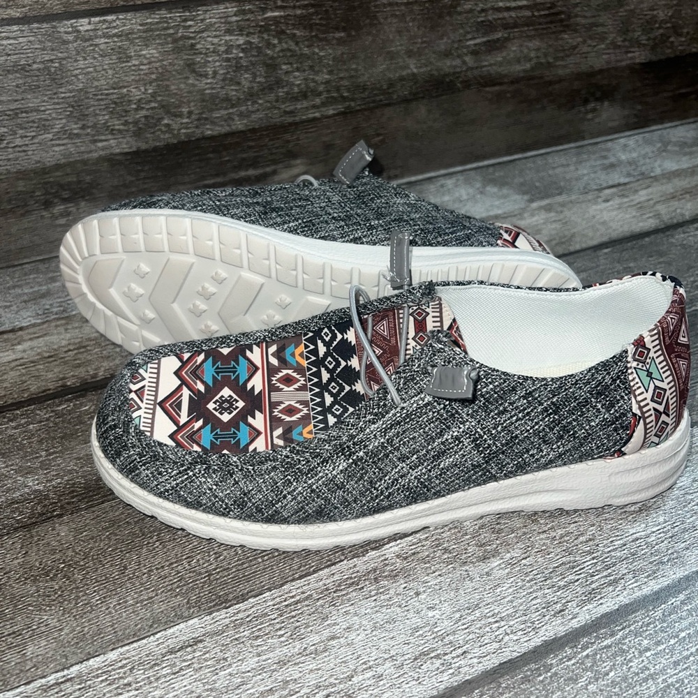 Super cute Aztec shoes